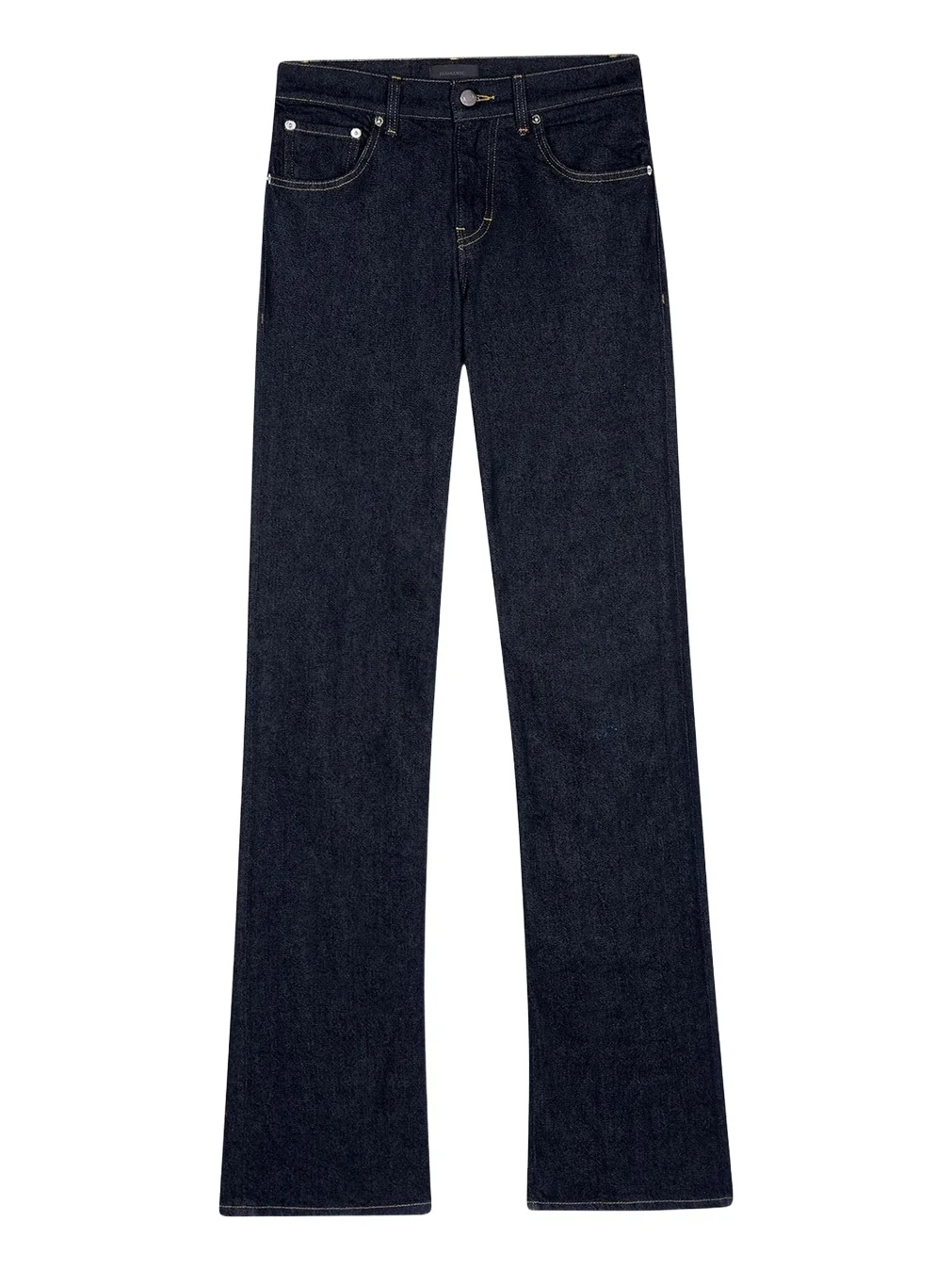 Haikure Chewy Mid-Rise Flared Slit Jeans