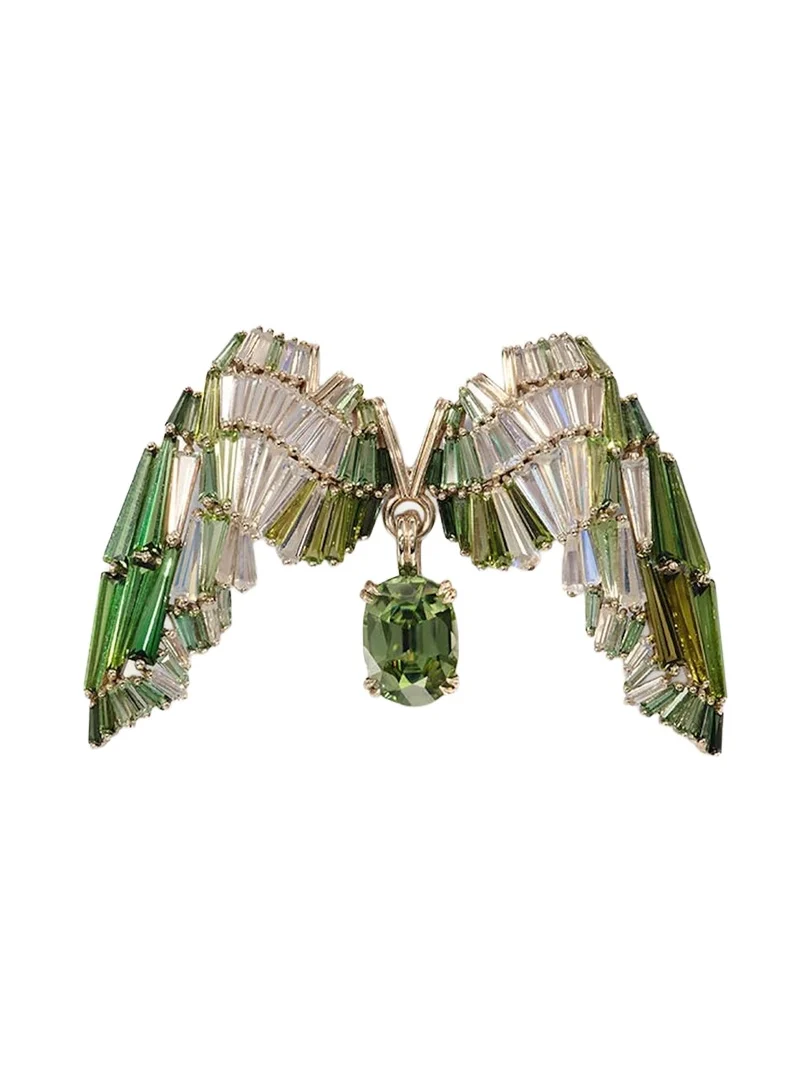 NAK ARMSTRONG 18K White Gold Avian Brooch