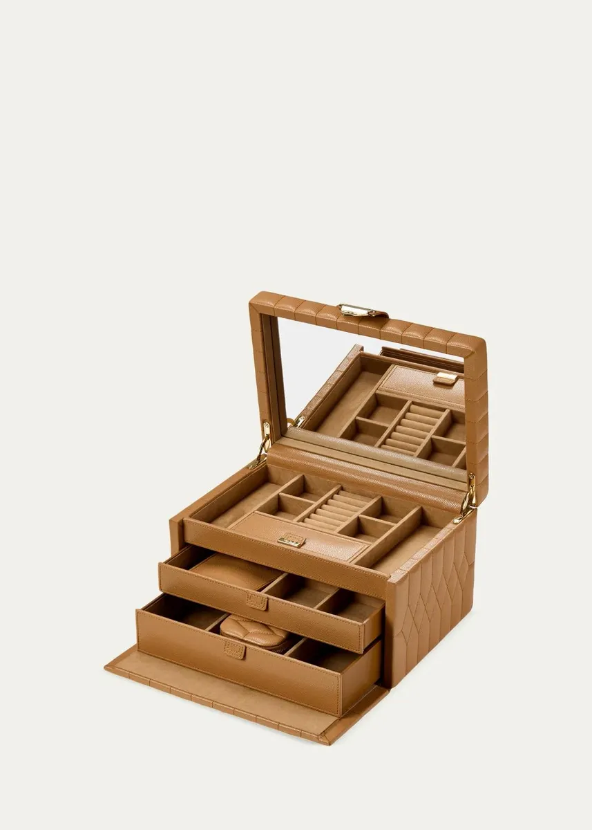 Wolf Lauren Medium Vegan Leather Jewelry Box | Thumbnail 4