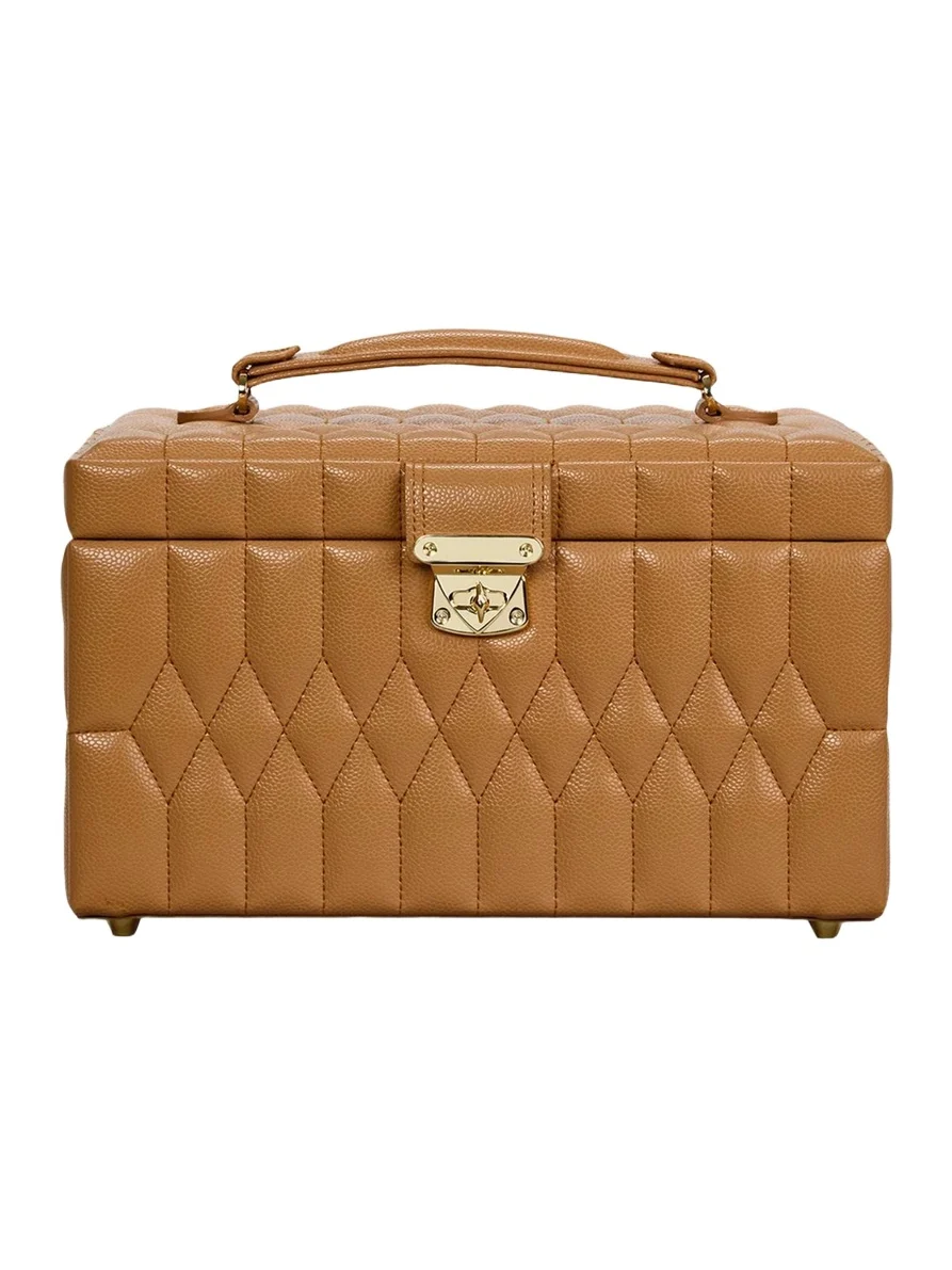 Lauren Medium Vegan Leather Jewelry Box