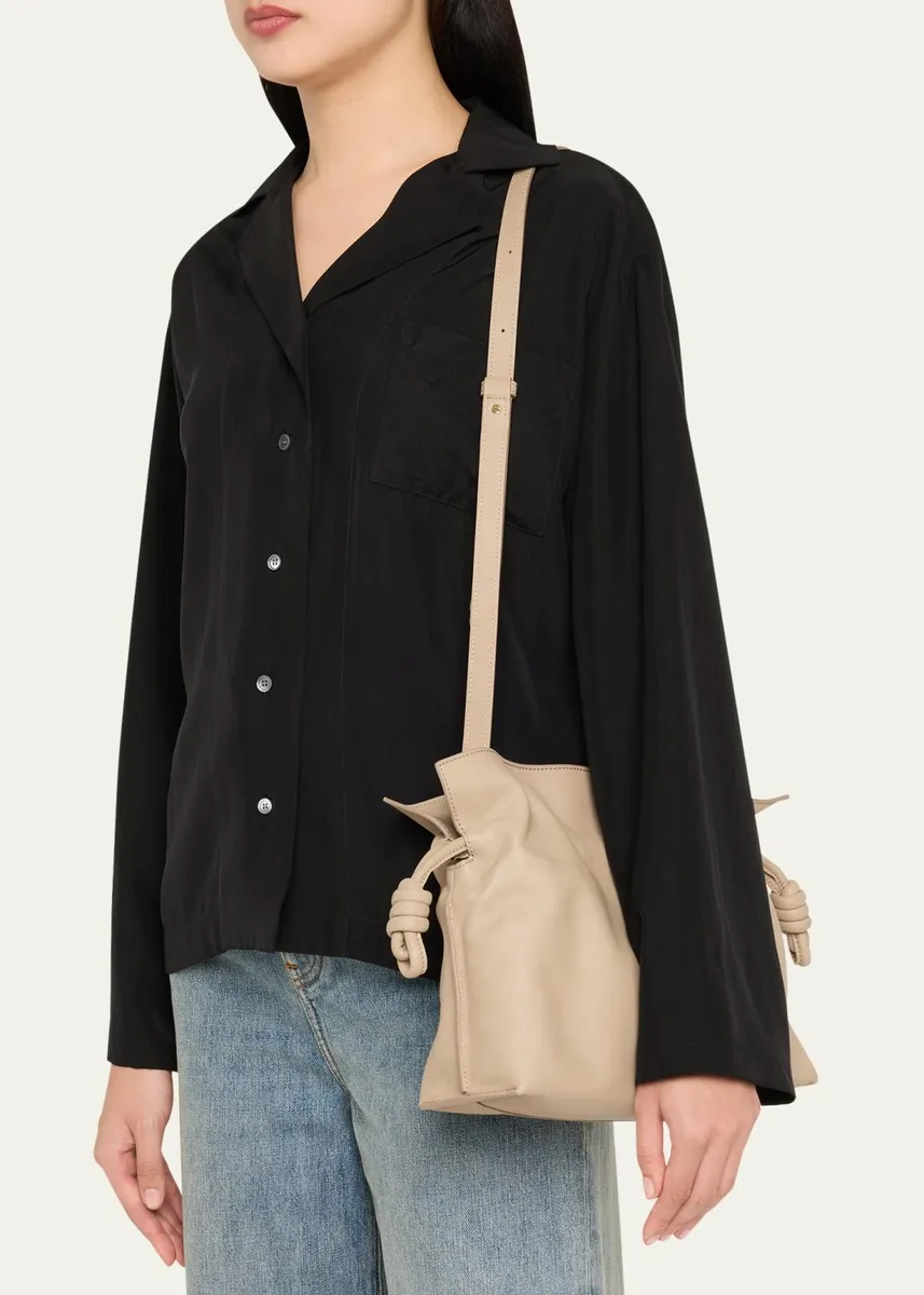 Loewe Flamenco Medium Clutch Bag in Nappa Leather | Thumbnail 2 Loewe Flamenco Medium Clutch Bag in Nappa Leather | Thumbnail 2