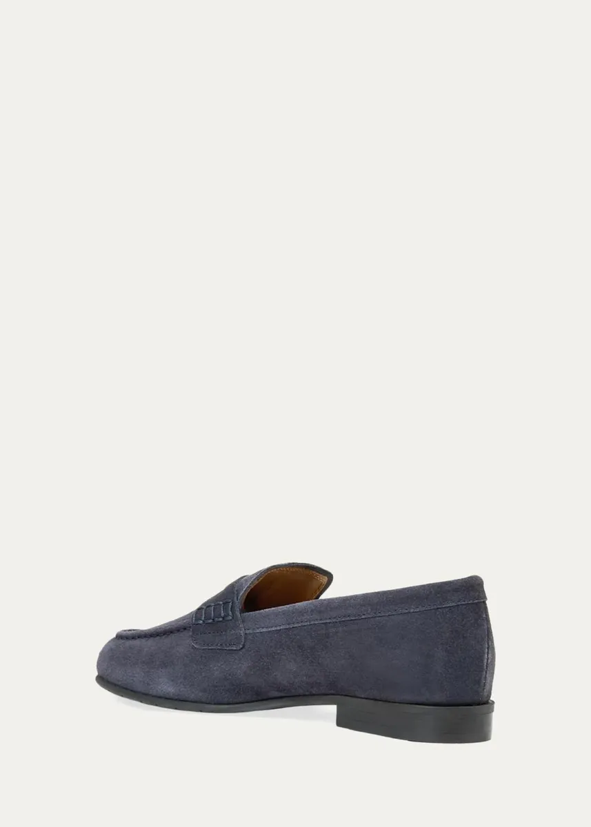Aquatalia Ellis Waterproof Suede Penny Loafers | Thumbnail 3 Aquatalia Ellis Waterproof Suede Penny Loafers | Thumbnail 3
