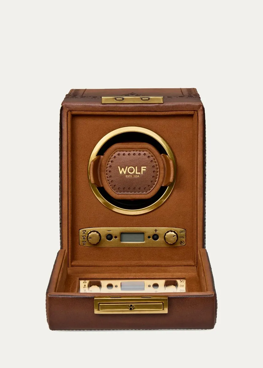 Wolf Brogue Single Watch Winder | Thumbnail 3 Wolf Brogue Single Watch Winder | Thumbnail 3
