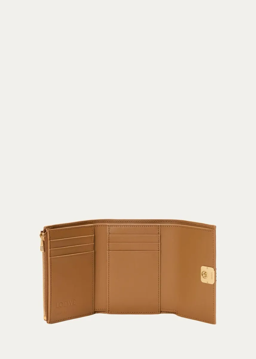 Loewe Anagram Small Vertical Leather Wallet | Thumbnail 2
