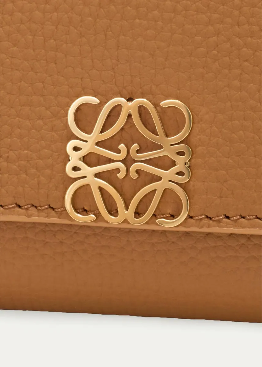 Loewe Anagram Small Vertical Leather Wallet | Thumbnail 4