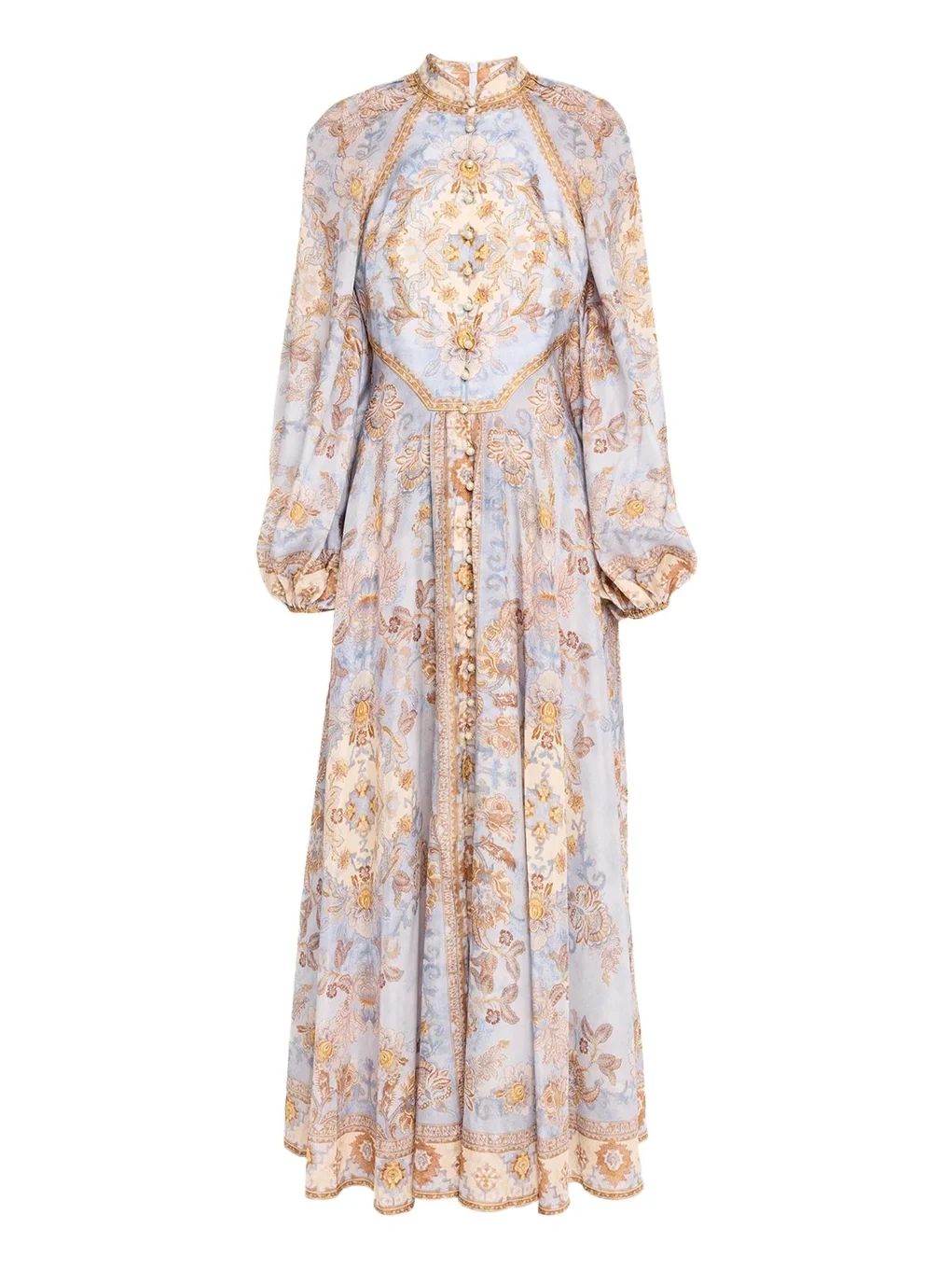 Echo Billow Silk Maxi Dress Echo Billow Silk Maxi Dress