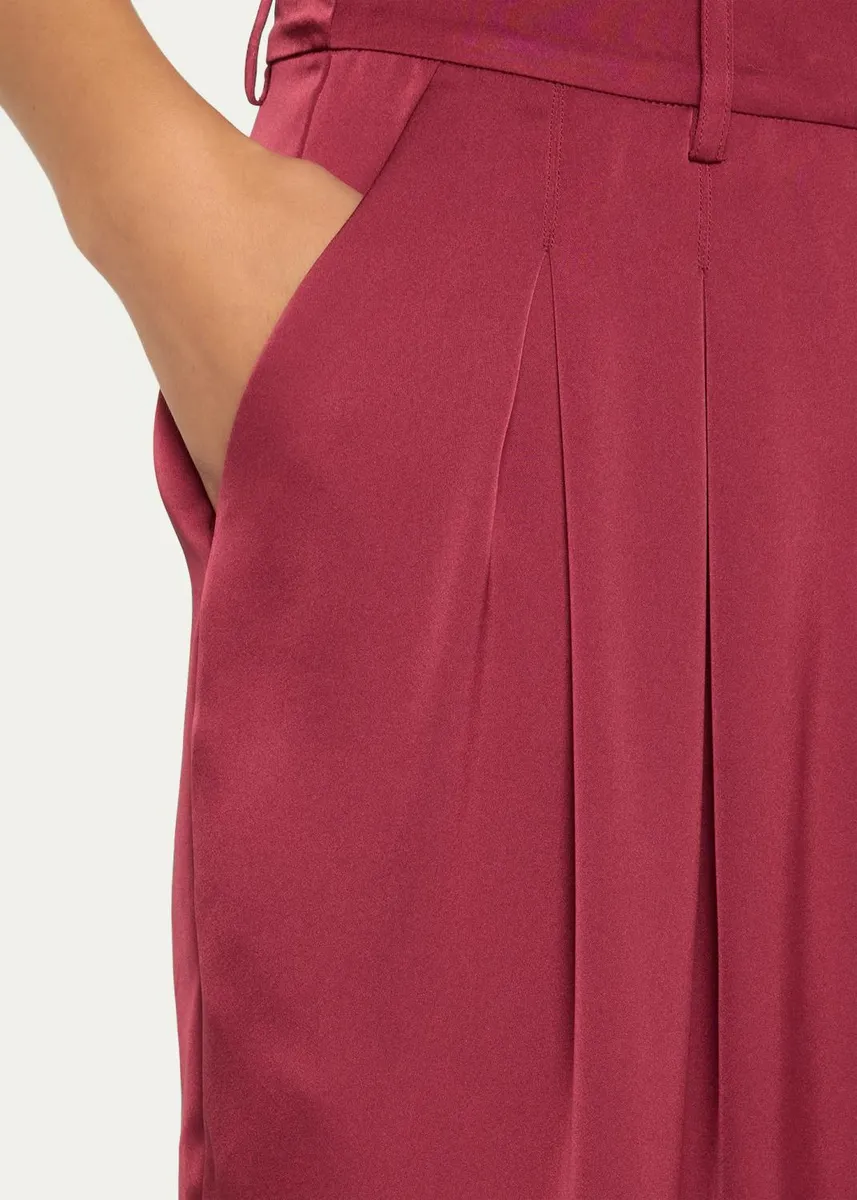 Ramy Brook Oscar Pleated Wide-Leg Pants | Thumbnail 5