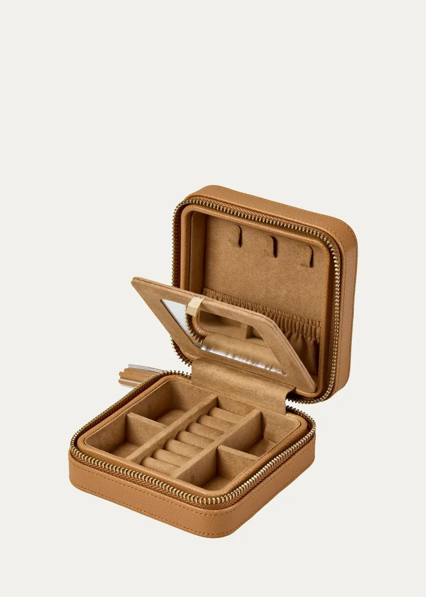 Wolf Lauren Vegan Leather Zip Travel Case | Thumbnail 4 Wolf Lauren Vegan Leather Zip Travel Case | Thumbnail 4