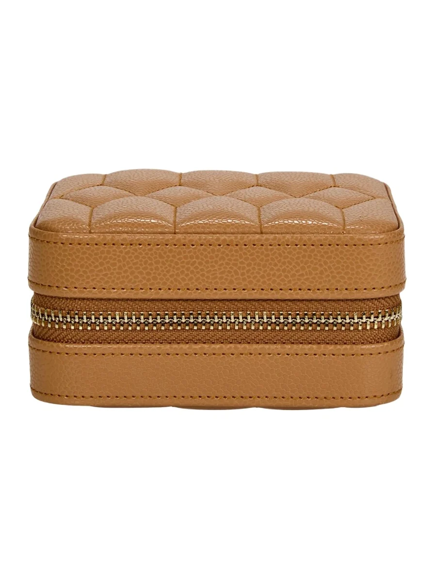 Lauren Vegan Leather Zip Travel Case
