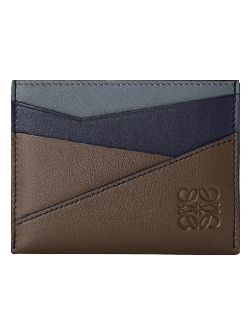 Loewe Men's Puzzle Calfskin Card Holder