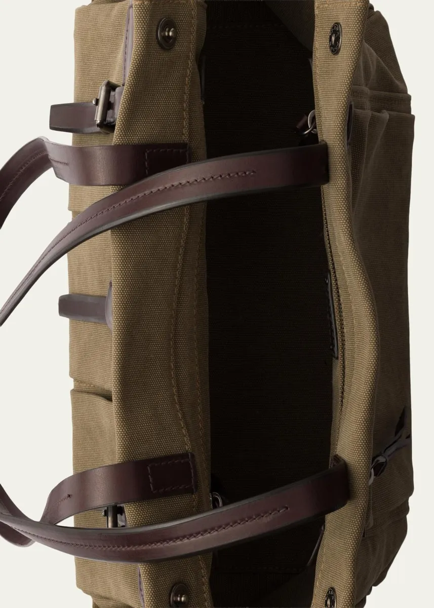Prada Cotton Canvas Shoulder Bag | Thumbnail 6 Prada Cotton Canvas Shoulder Bag | Thumbnail 6