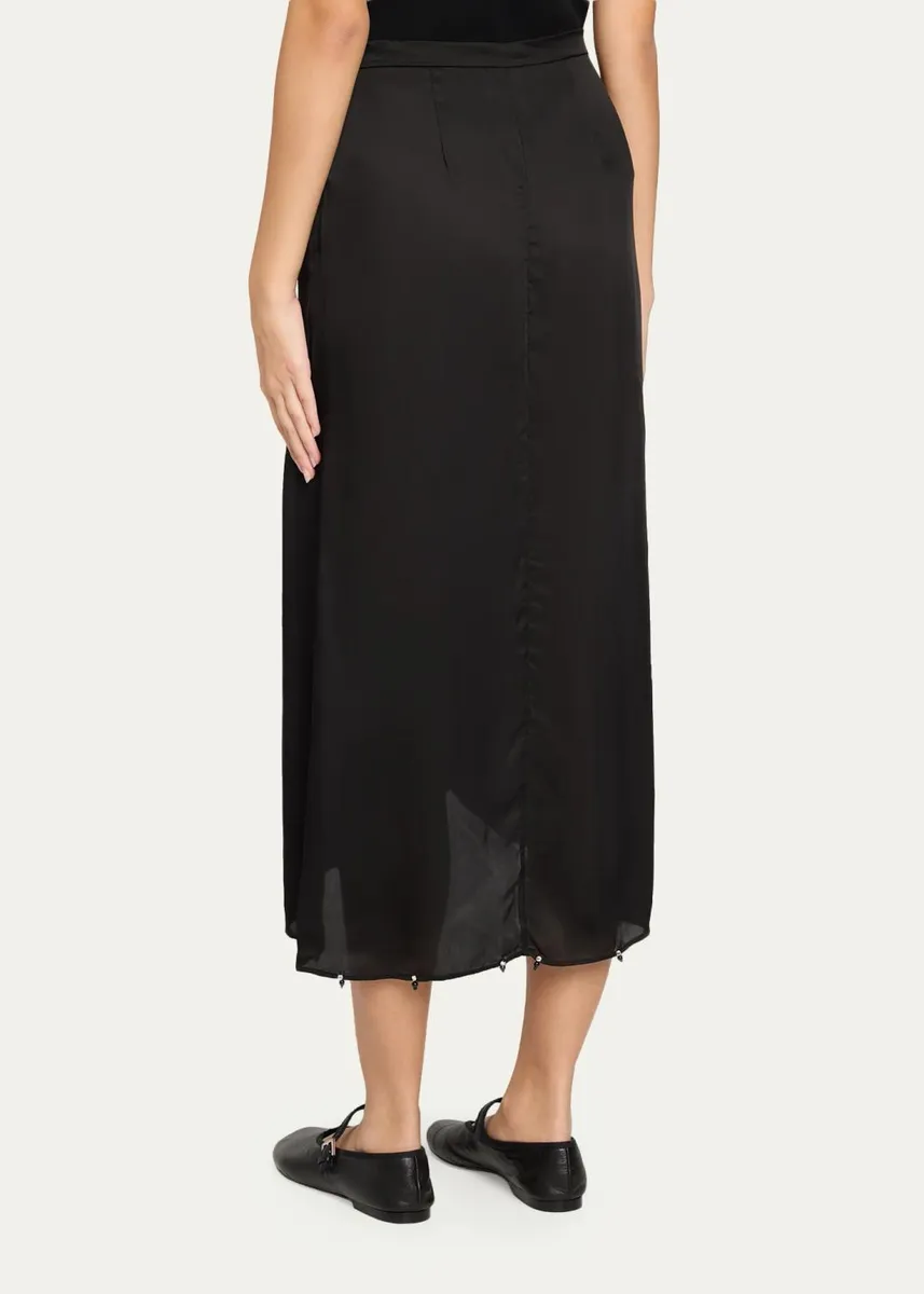Etoile Isabel Marant Vanille Wrap Midi Skirt | Thumbnail 3 Etoile Isabel Marant Vanille Wrap Midi Skirt | Thumbnail 3