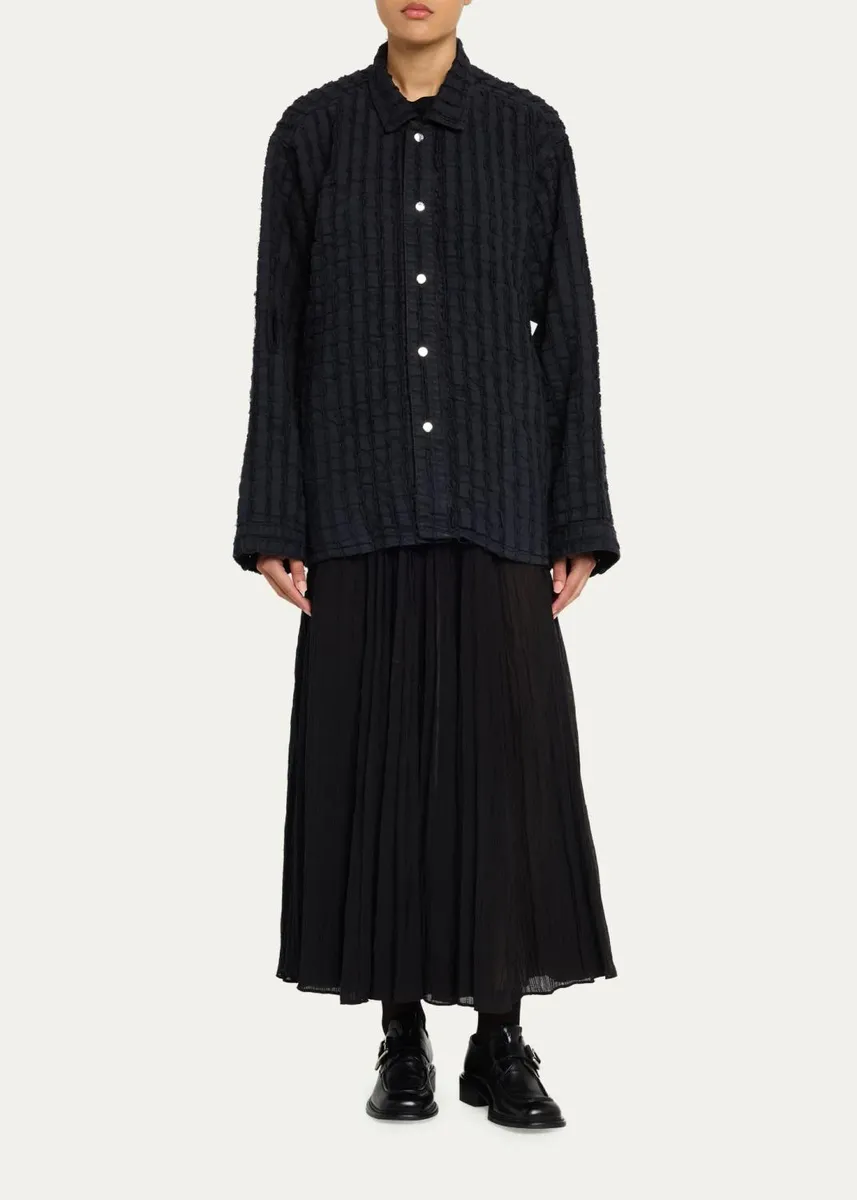 Haikure Sophie Frayed Striped Shirt | Thumbnail 2 Haikure Sophie Frayed Striped Shirt | Thumbnail 2