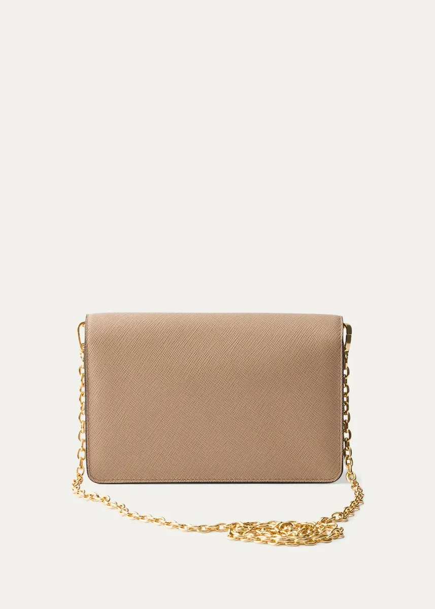 Prada Mini Saffiano Leather Shoulder Bag | Thumbnail 2 Prada Mini Saffiano Leather Shoulder Bag | Thumbnail 2