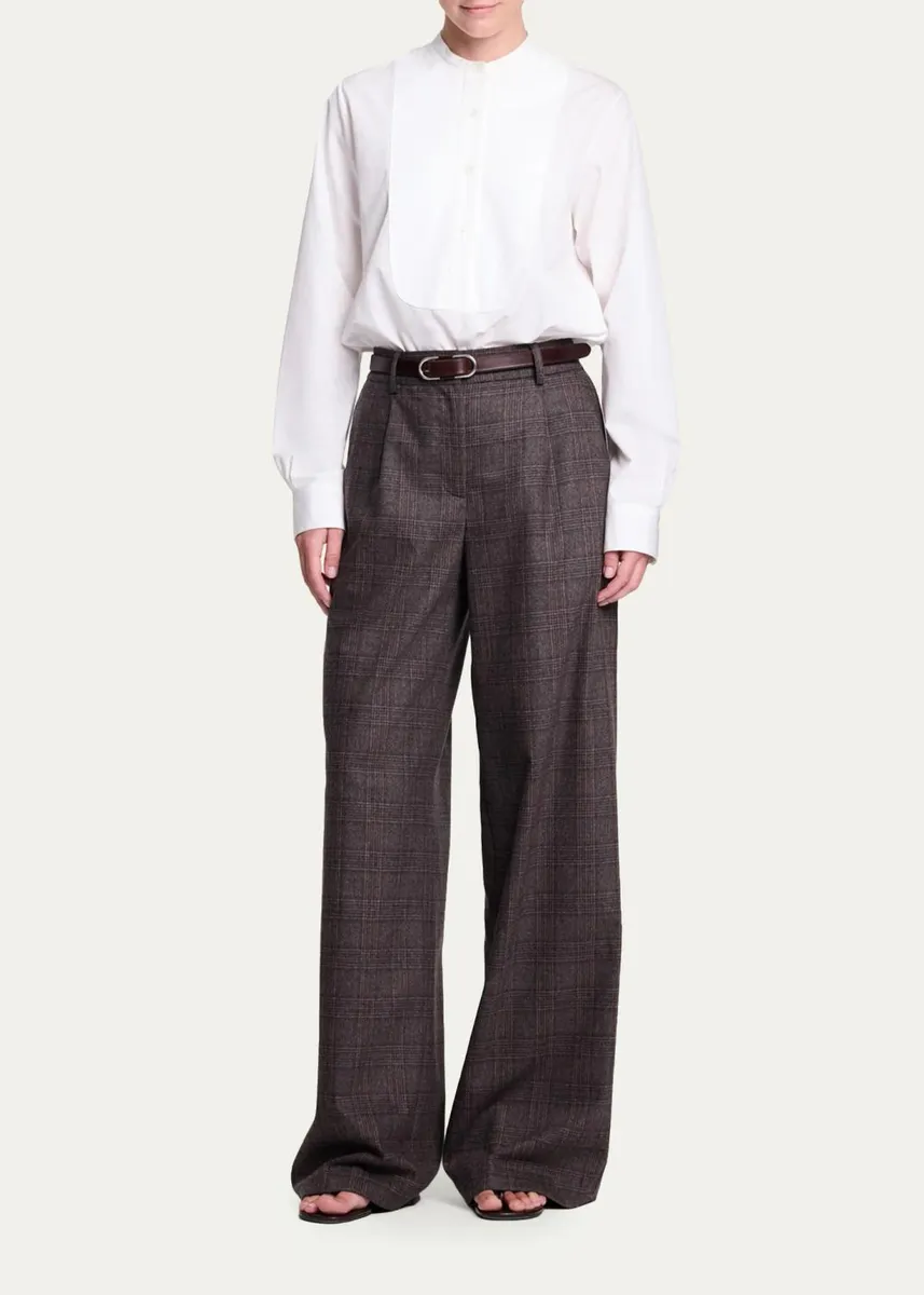 TWP Simpleman Bib-Front Cotton Shirt | Thumbnail 2 TWP Simpleman Bib-Front Cotton Shirt | Thumbnail 2
