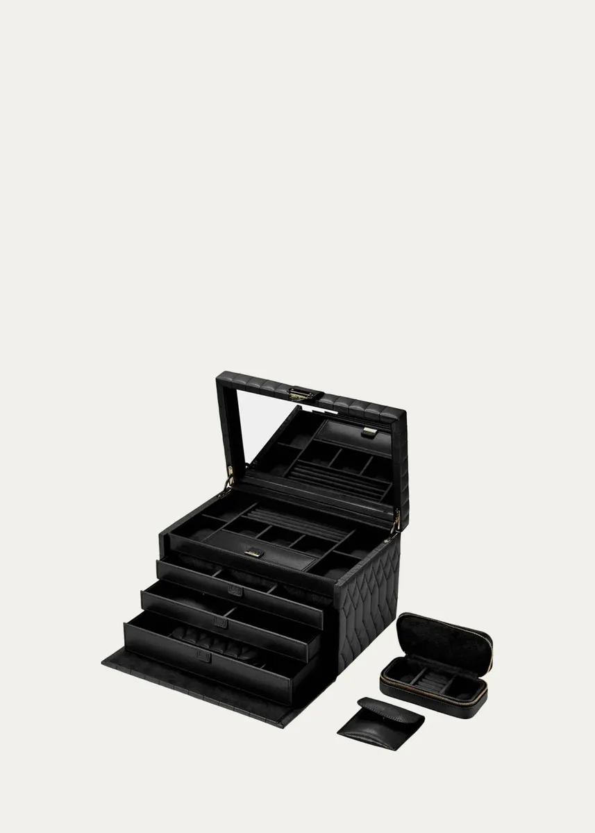 Wolf Lauren Large Vegan Leather Jewelry Box | Thumbnail 2
