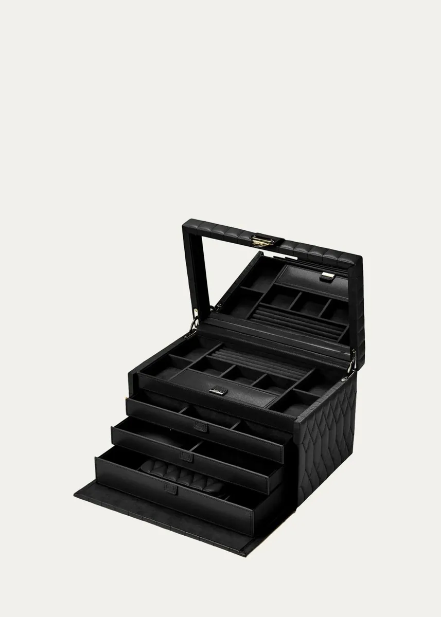 Wolf Lauren Large Vegan Leather Jewelry Box | Thumbnail 3