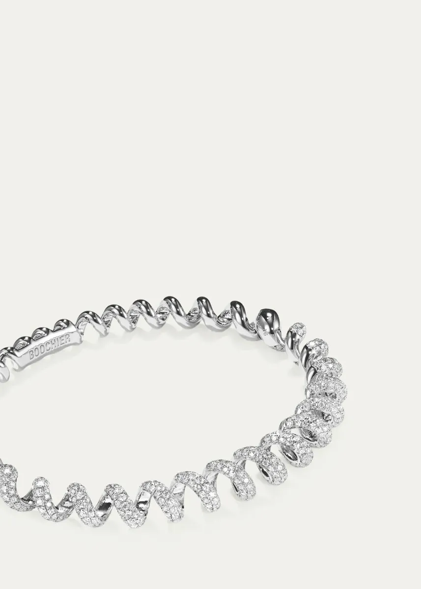 Boochier 18K Yellow Gold Diamond Slinkee Bangle | Thumbnail 2 Boochier 18K Yellow Gold Diamond Slinkee Bangle | Thumbnail 2