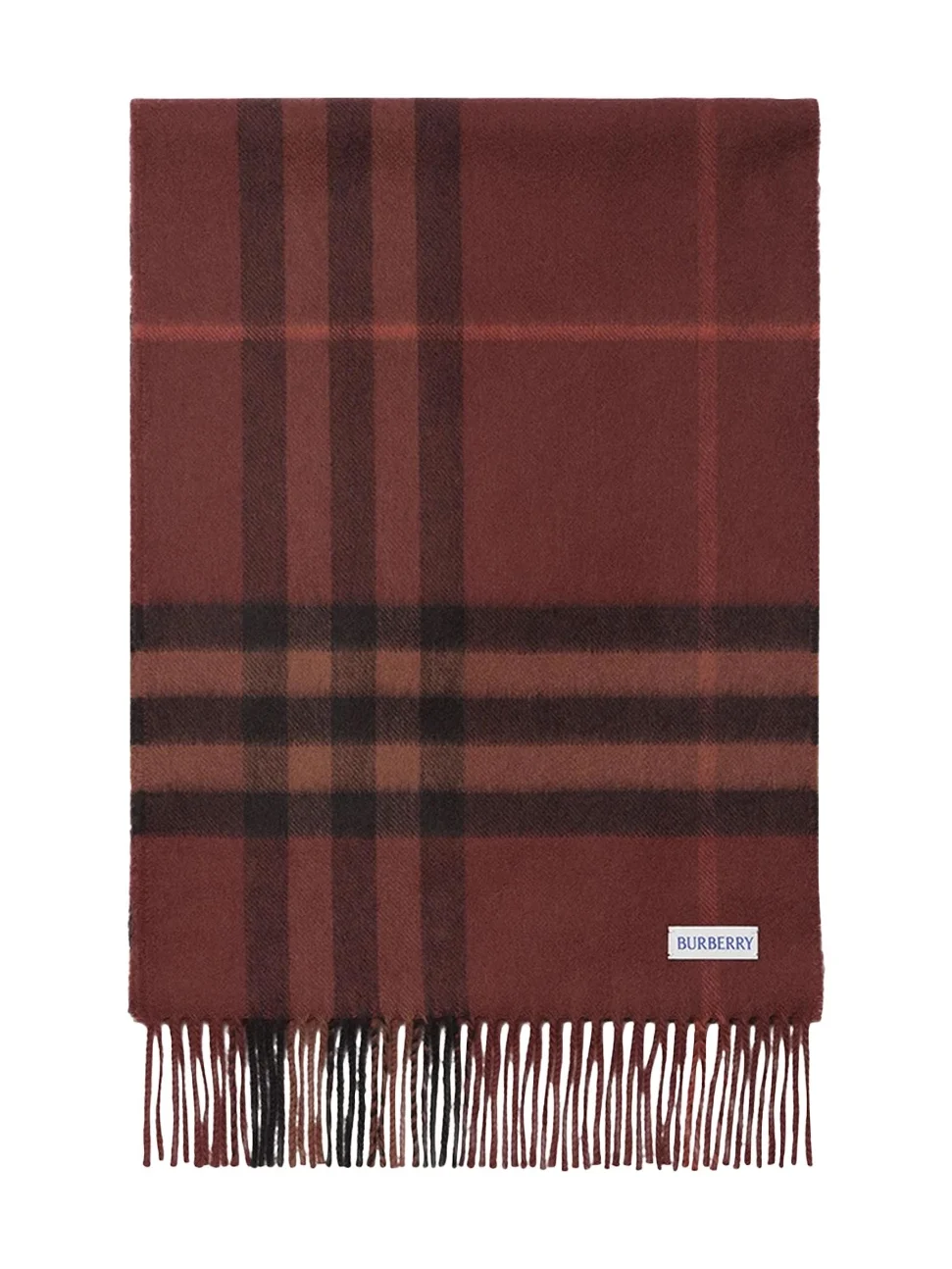 Burberry Men's Giant Check Cashmere Scarf