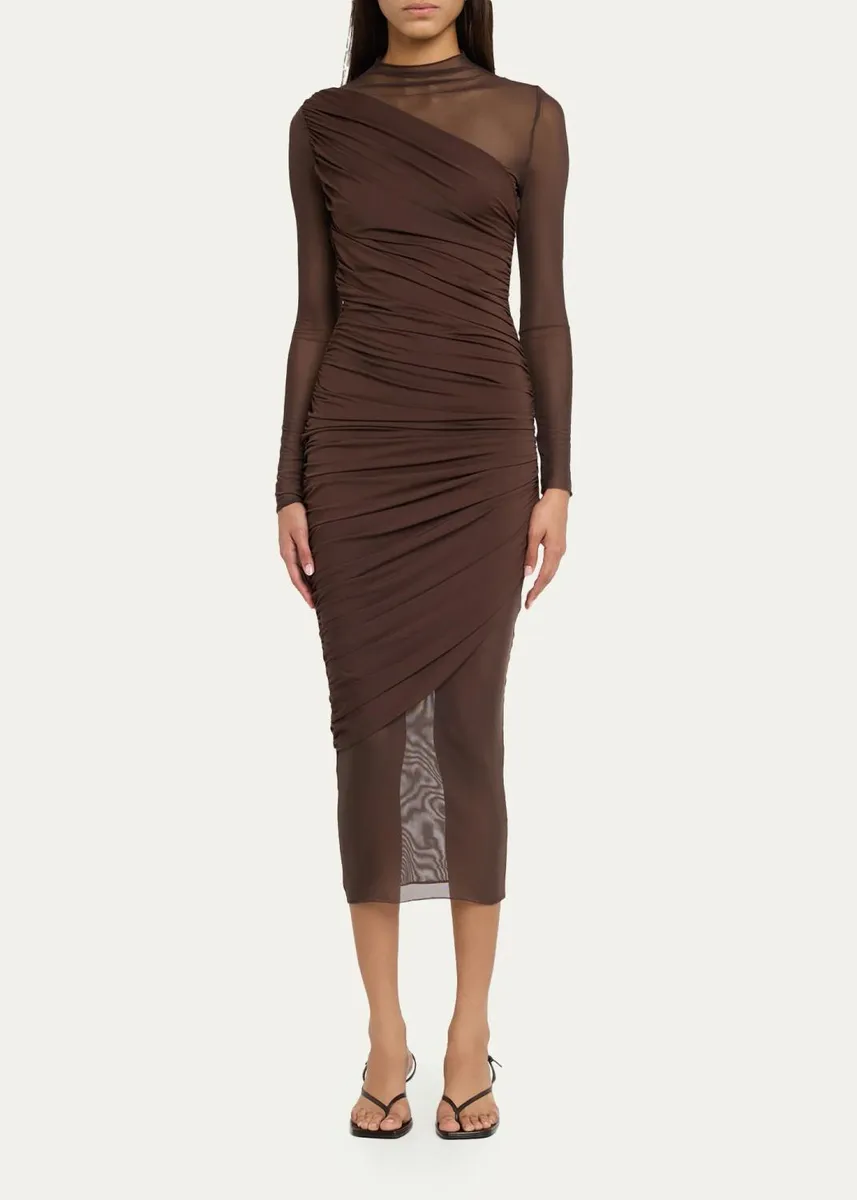 SEROYA Dane Mesh Midi Dress | Thumbnail 2 SEROYA Dane Mesh Midi Dress | Thumbnail 2