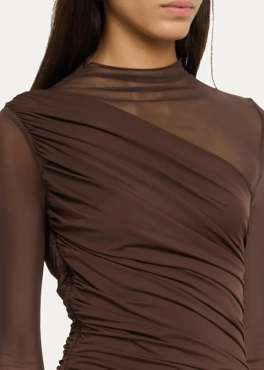 SEROYA Dane Mesh Midi Dress | Thumbnail 5 SEROYA Dane Mesh Midi Dress | Thumbnail 5
