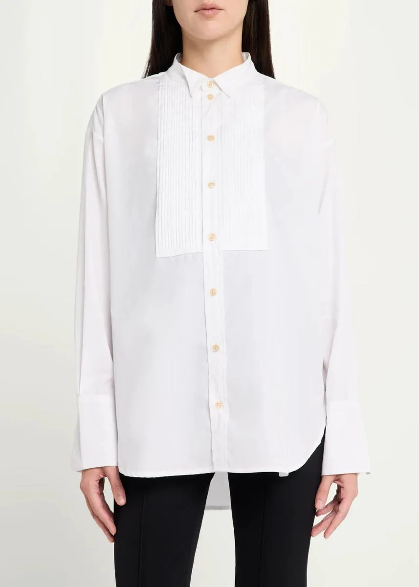 Jamie Haller The Tuck Cotton Shirt | Thumbnail 4