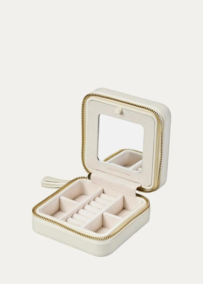 Wolf Lauren Vegan Leather Zip Travel Case | Thumbnail 3 Wolf Lauren Vegan Leather Zip Travel Case | Thumbnail 3