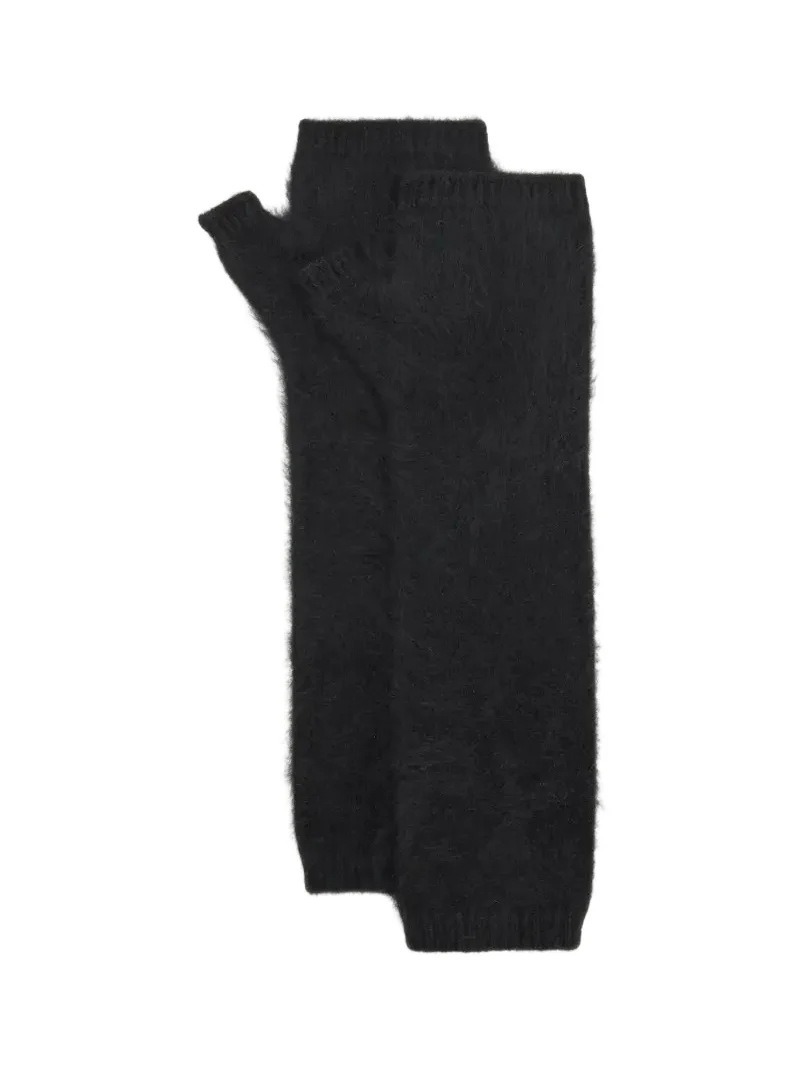 Brushed Cashmere Fingerless Gloves Brushed Cashmere Fingerless Gloves