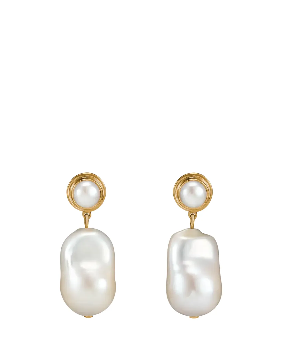 AGMES Delphine Earrings with Pearls | Thumbnail 2 AGMES Delphine Earrings with Pearls | Thumbnail 2