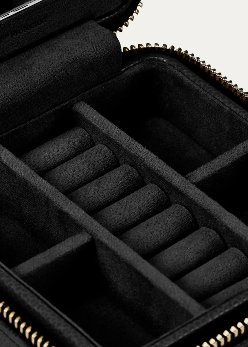 Wolf Lauren Vegan Leather Zip Travel Case | Thumbnail 5