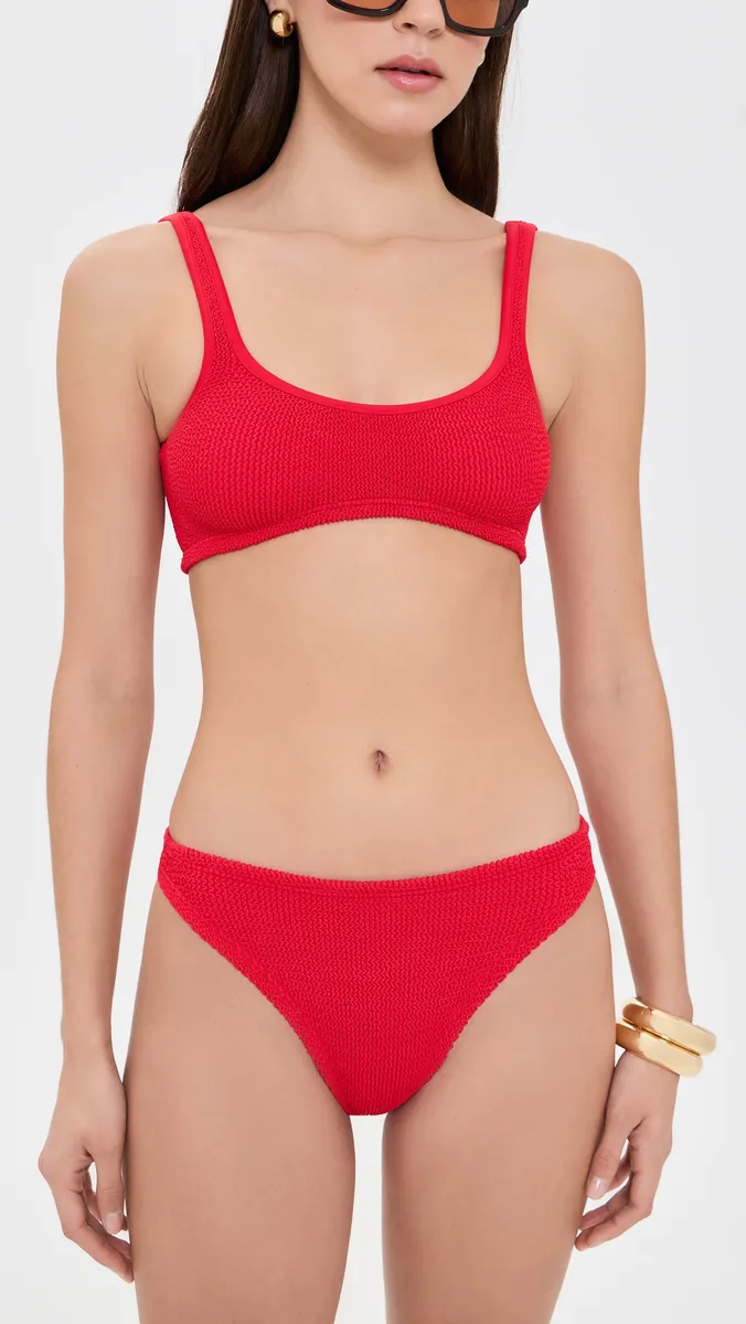 Hunza G Sonya Crinkle Bikini Set | Thumbnail 5