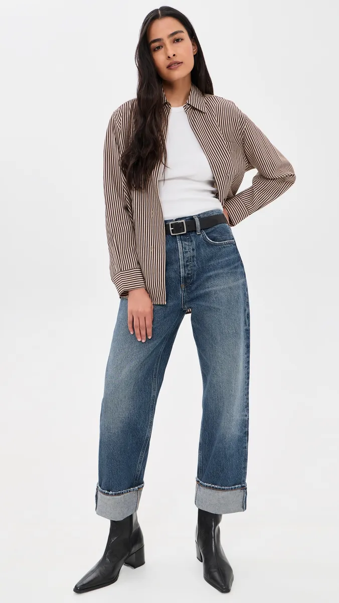 AGOLDE Fran Straight Jeans | Thumbnail 5