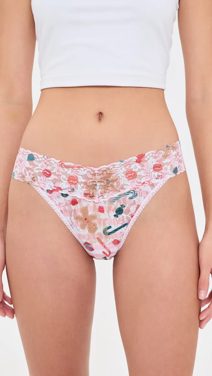 Hanky Panky Gingerbread House Original Thong | Thumbnail 2