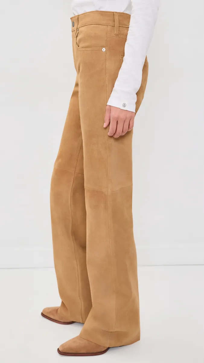 Polo Ralph Lauren Suede Boot Pants | Thumbnail 4 Polo Ralph Lauren Suede Boot Pants | Thumbnail 4