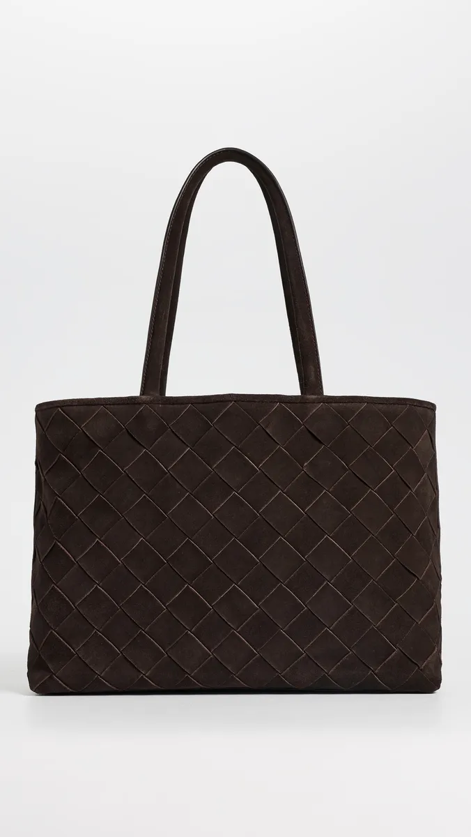 Madewell Suede Handwoven Tote | Thumbnail 2 Madewell Suede Handwoven Tote | Thumbnail 2