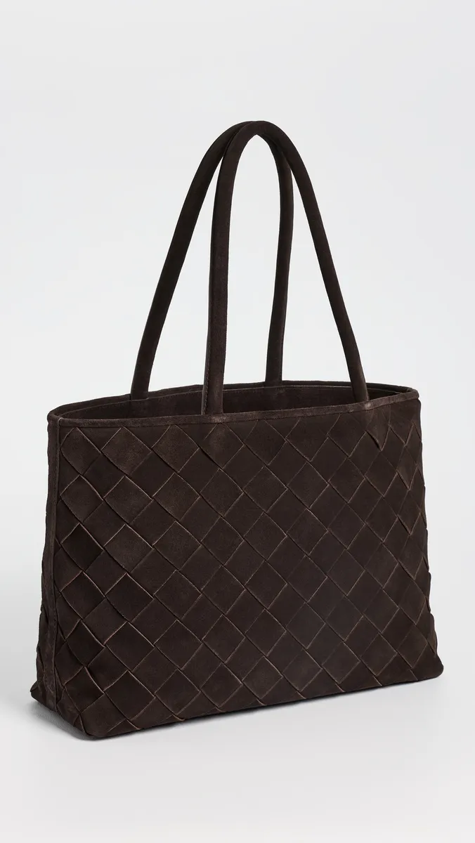 Madewell Suede Handwoven Tote | Thumbnail 4 Madewell Suede Handwoven Tote | Thumbnail 4