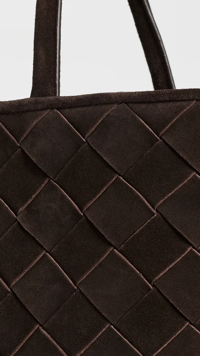 Madewell Suede Handwoven Tote | Thumbnail 5 Madewell Suede Handwoven Tote | Thumbnail 5