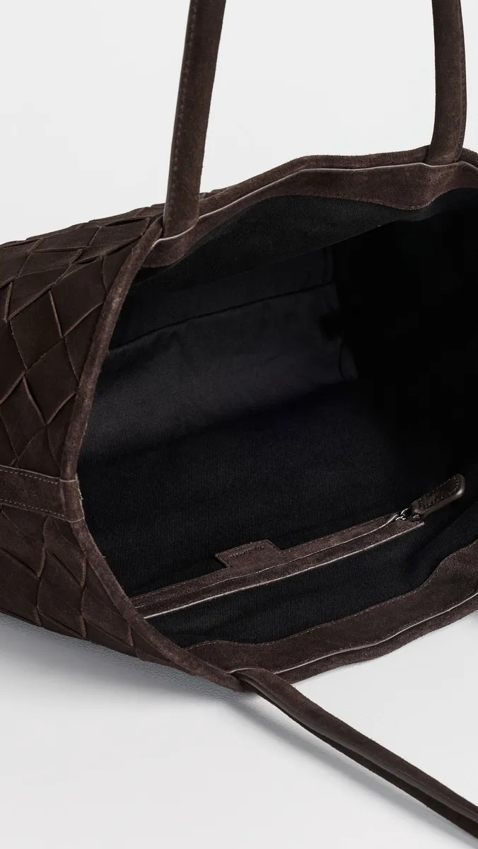 Madewell Suede Handwoven Tote | Thumbnail 6 Madewell Suede Handwoven Tote | Thumbnail 6