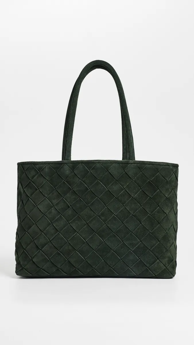 Madewell Suede Handwoven Tote | Thumbnail 2