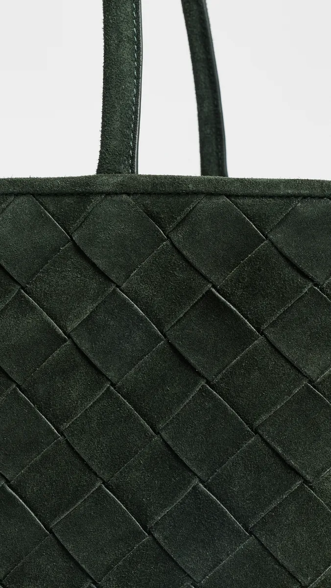 Madewell Suede Handwoven Tote | Thumbnail 5