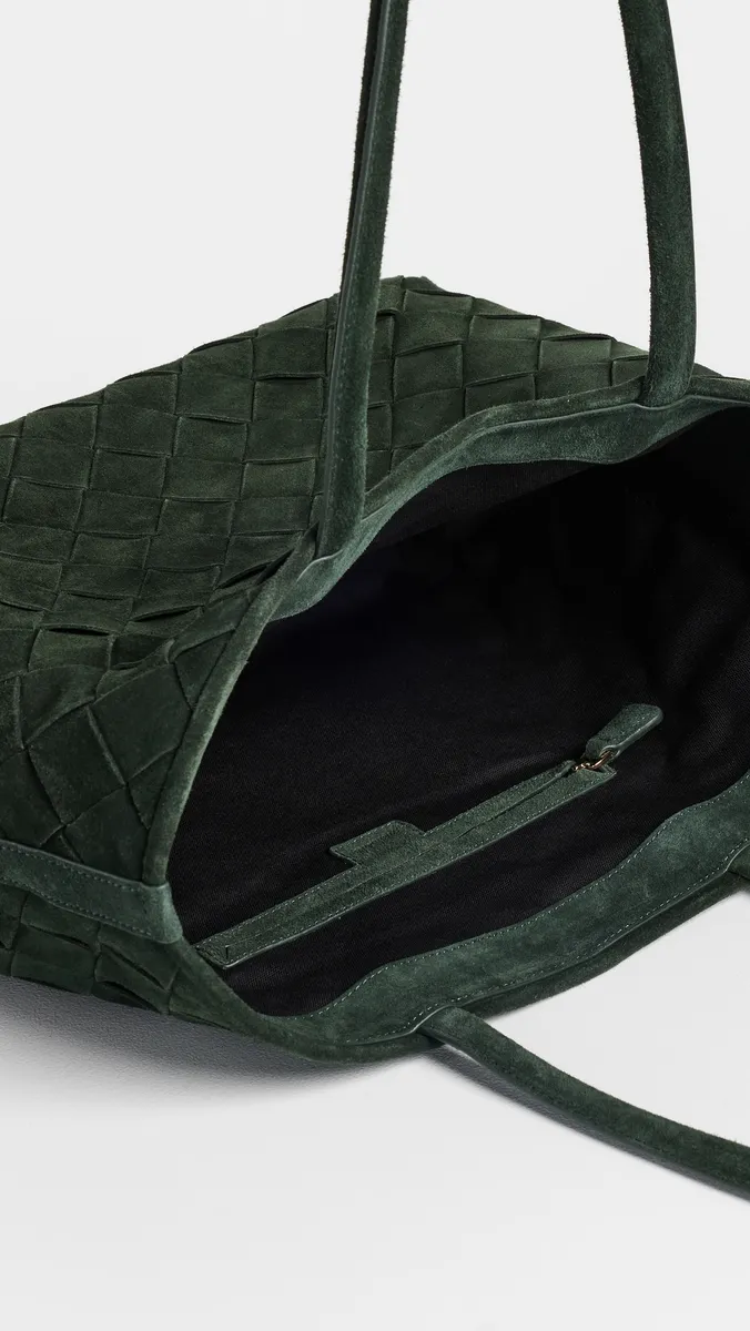 Madewell Suede Handwoven Tote | Thumbnail 6