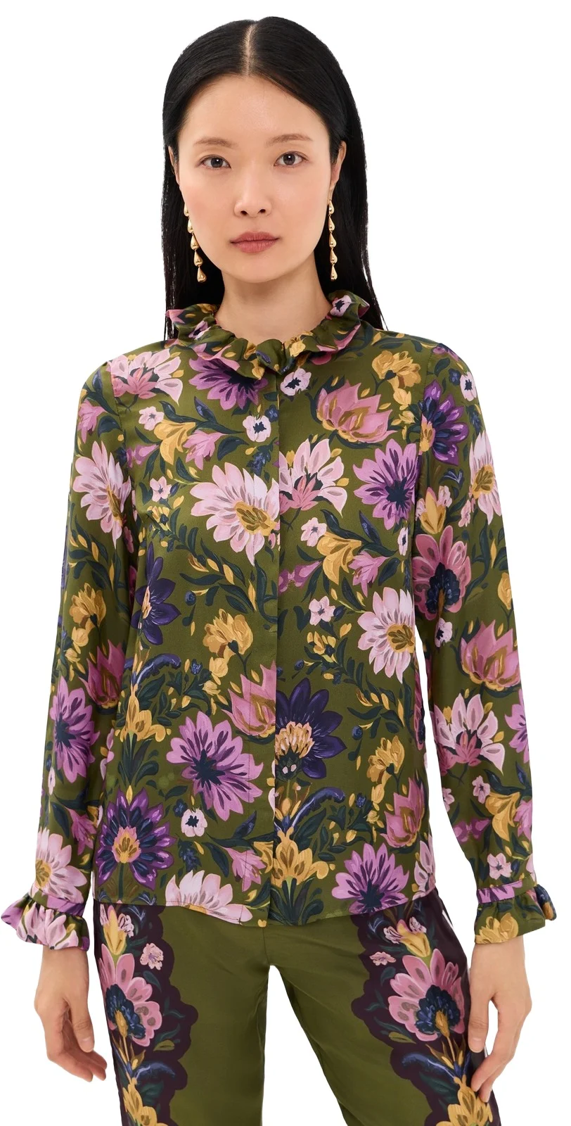 Borgo de Nor Veronica Twill Blouse