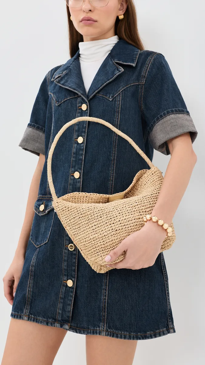 Madewell Raffia Handwoven Shoulder Bag | Thumbnail 3 Madewell Raffia Handwoven Shoulder Bag | Thumbnail 3