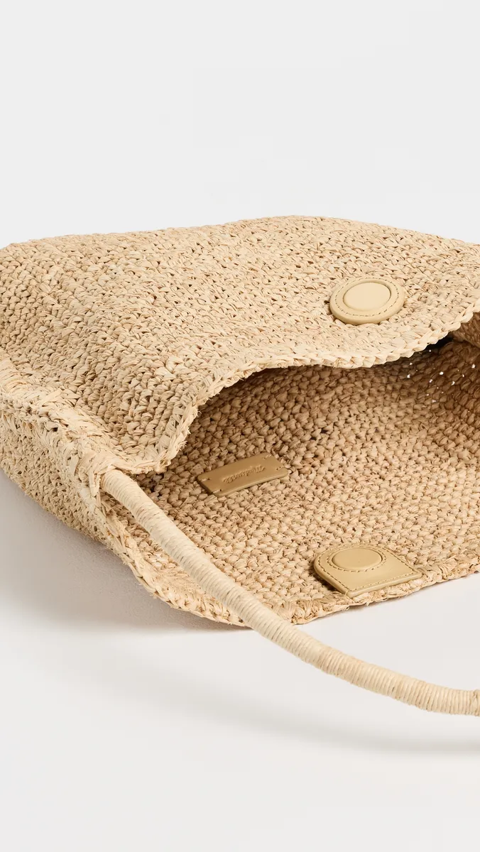 Madewell Raffia Handwoven Shoulder Bag | Thumbnail 6 Madewell Raffia Handwoven Shoulder Bag | Thumbnail 6