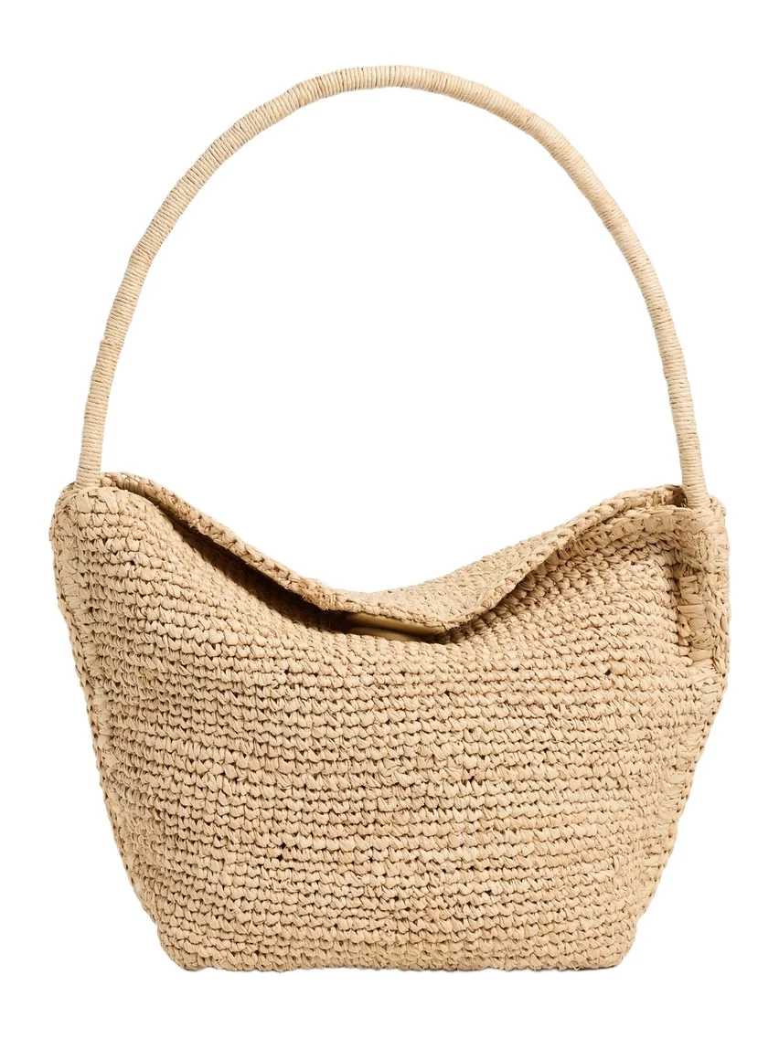 Madewell Raffia Handwoven Shoulder Bag
