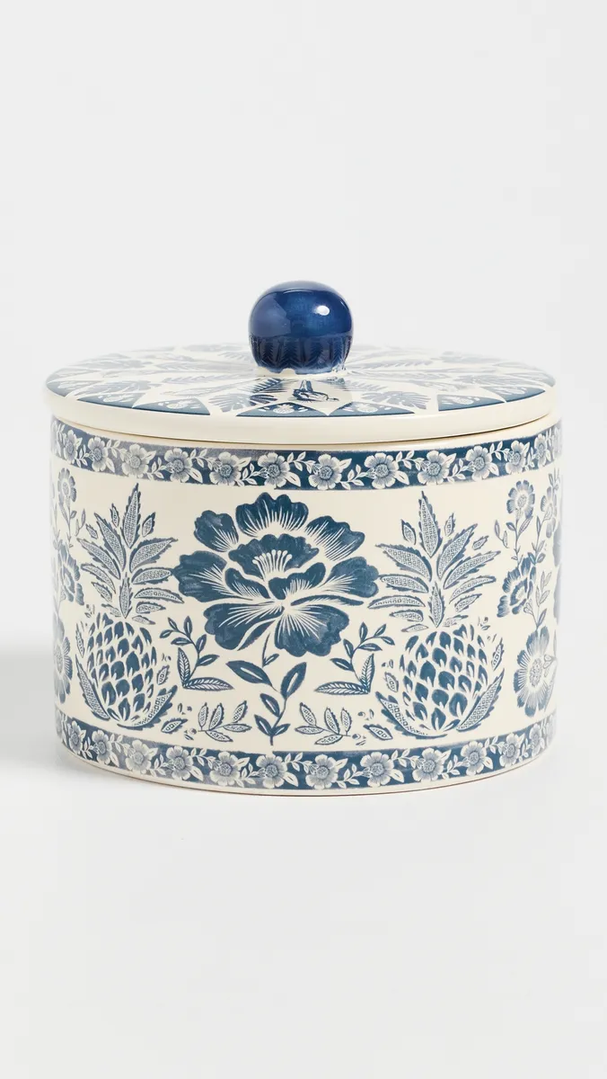 Farm Rio Garden Romance Ceramic Candle | Thumbnail 3