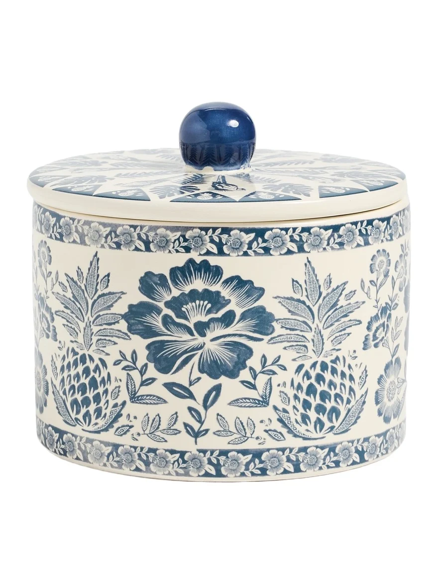 Garden Romance Ceramic Candle