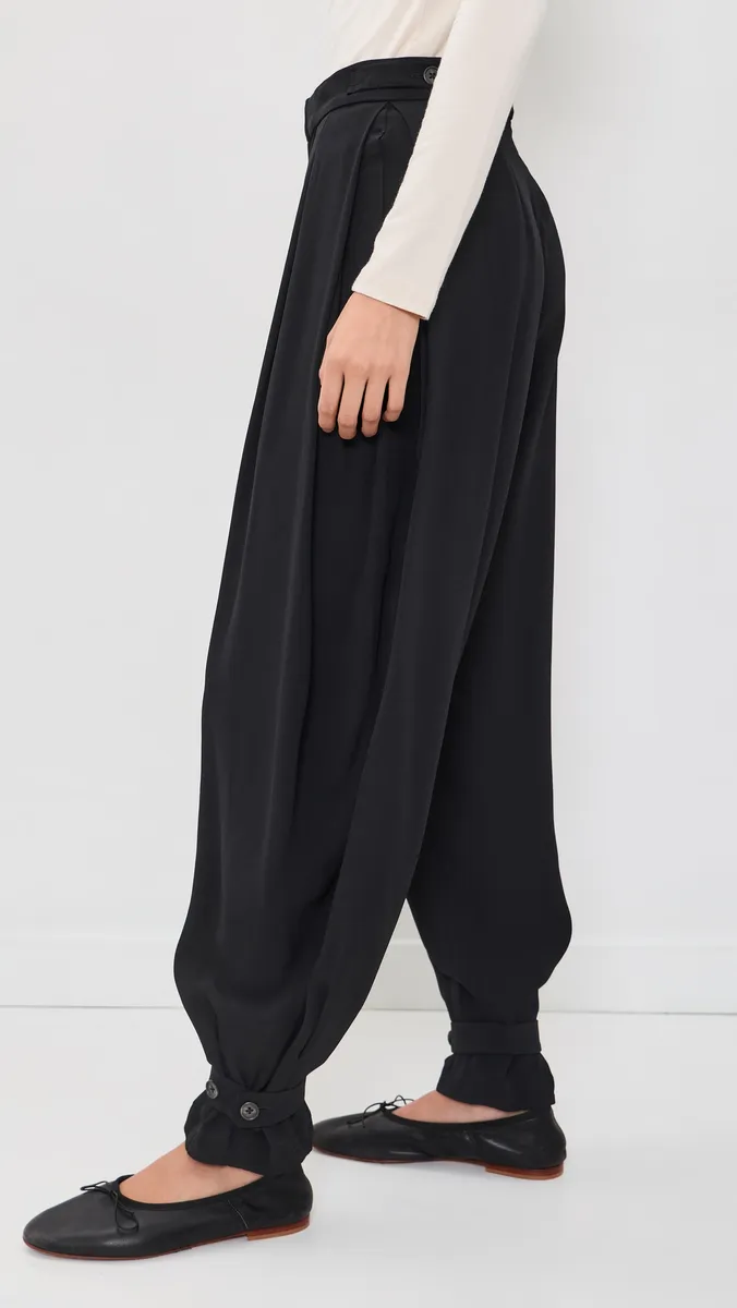 Polo Ralph Lauren Crepe Wide Leg Pants | Thumbnail 4