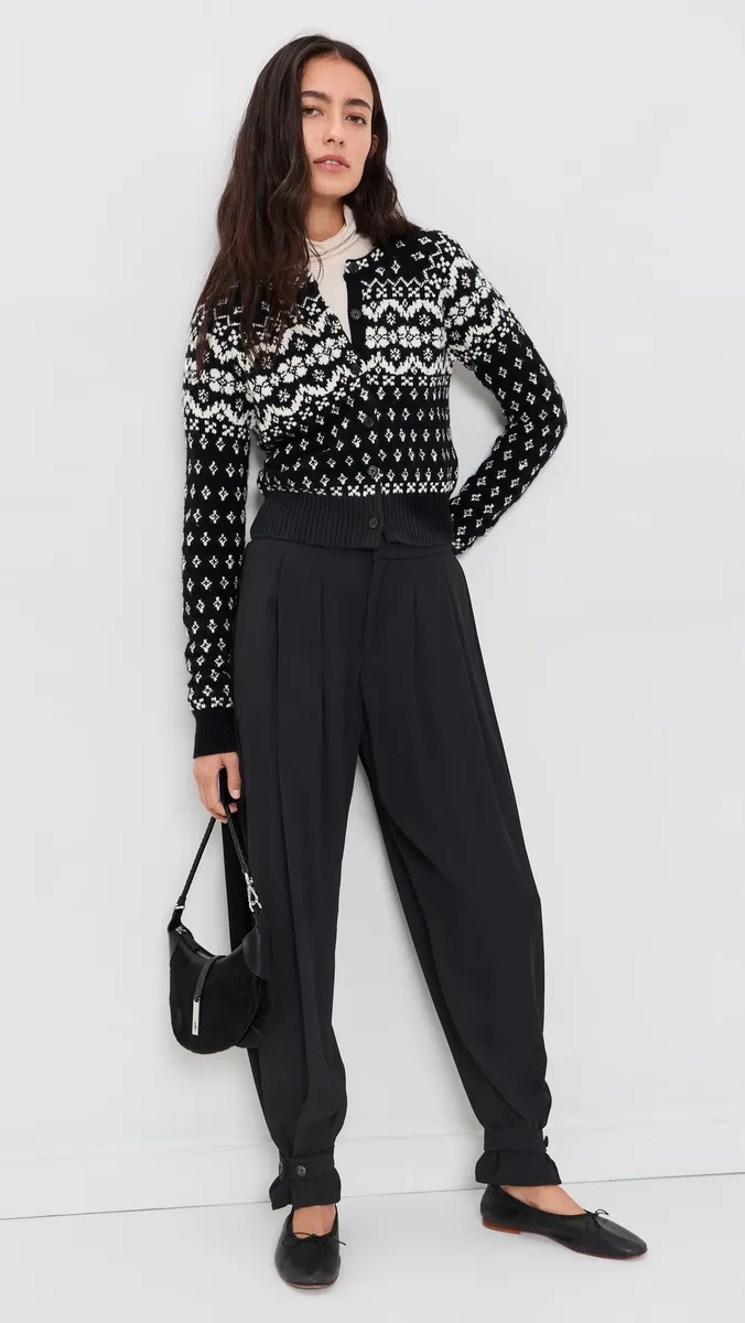 Polo Ralph Lauren Crepe Wide Leg Pants | Thumbnail 5