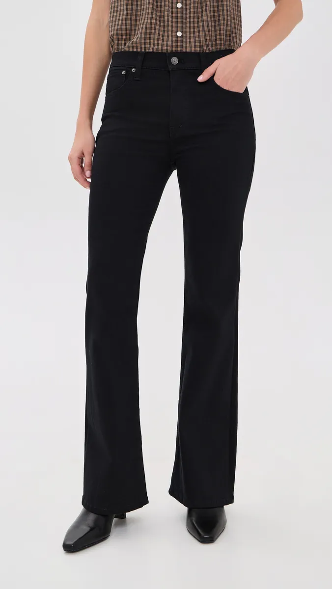 Madewell The Flare Jeans in Super Stretch Denim | Thumbnail 2 Madewell The Flare Jeans in Super Stretch Denim | Thumbnail 2